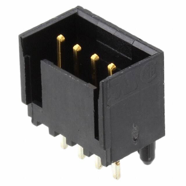 644897-4 TE Connectivity AMP Connectors  Embases à broches mâles